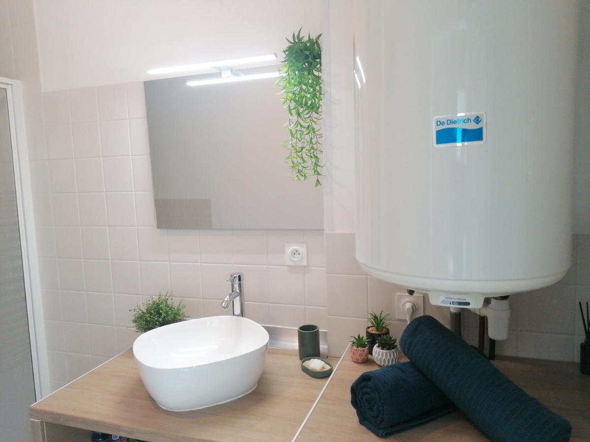 Apartament Le Studio Vert Climatise Situe 10 Min De Blaye Et De Sa Citadelle Eyrans-de Soudiac Zewnętrze zdjęcie